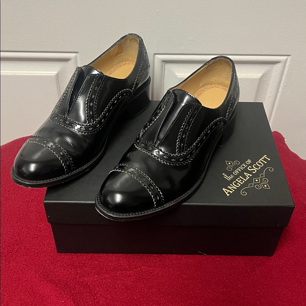 🎉1 HOUR SALE 🎉 Angela Scott Black Women's Loafers slip on